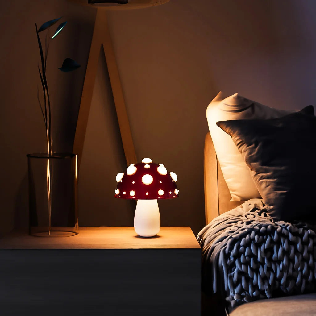 Paddestoelen grote lamp