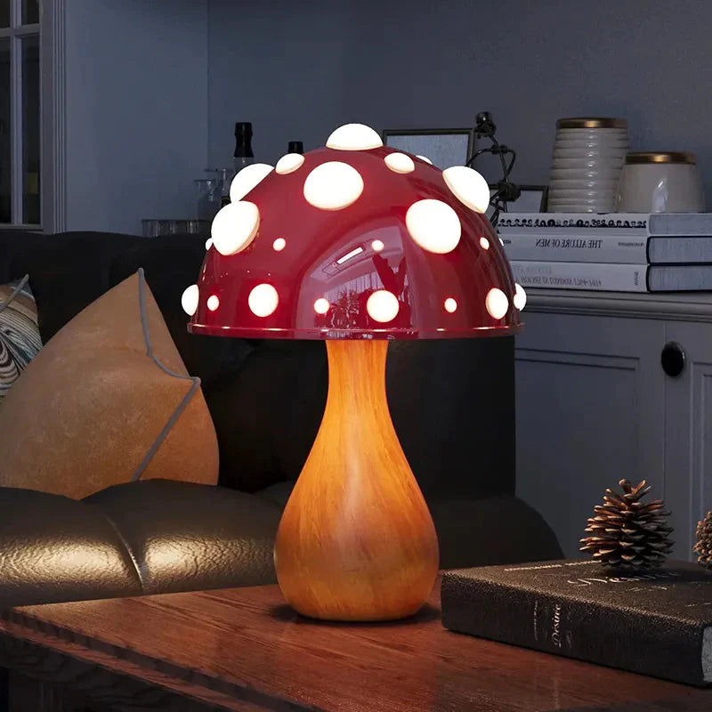 Paddestoelen grote lamp